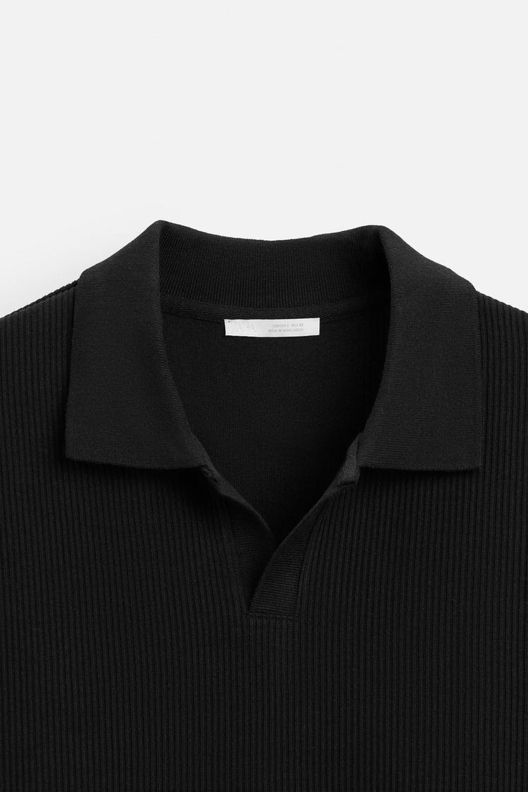 TEXTURED POLO