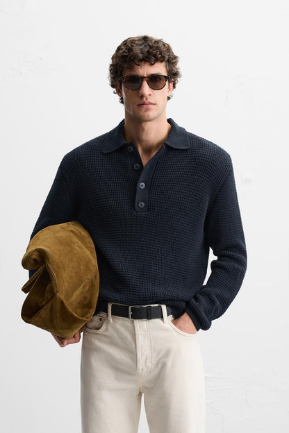 PEARL KNIT POLO